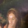 Antique painting on board Image 4