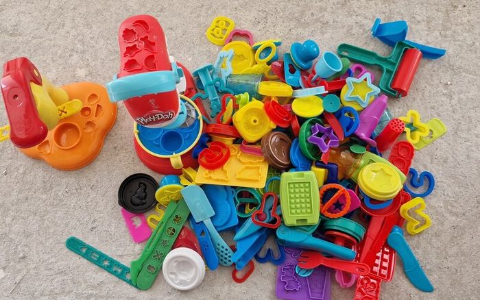 Huge Play-Doh Toy Bundle with Magical Mixer & Massive Accessory Lot
