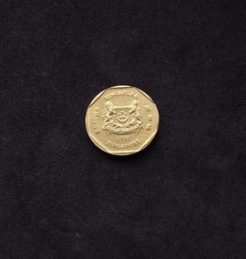 Singapore One Dollar 1997 Coin