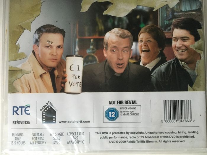 Killinascully (The Whole Feckin' Package!) Pat Short [DVD TV Boxsets] STILL SEALED