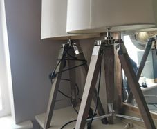 Tripod Lamps x two