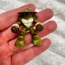 Gormiti Forest People Barbatus The Lord Of The Forests and Sporius the Terrible 2nd Series approx. 6 and 4 cm.  Please see photos Image 4