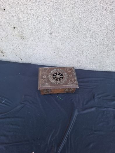 Decorative wood box postage possible