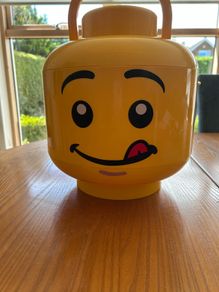 lego XL Sort and Store Lego Head
