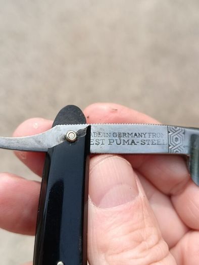 Vintage Soligen Puma Special Edition Cut Throat Razor