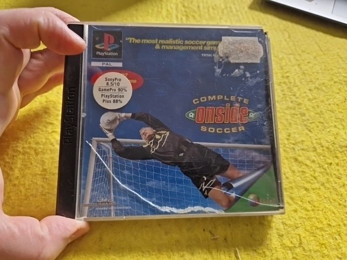 Onside Complete Soccer  PlayStation1 Ps1 PlayStation2 Ps2 games Original