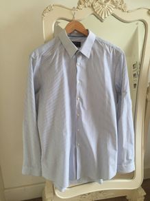 Never Worn Fine Pin Stripe Shirt size 17