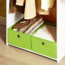 Childrens Clothes Rack with Storage Boxes Kids Wardrobe Image 3