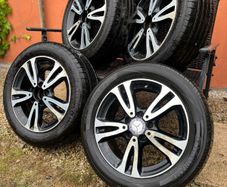 Mercedes 16inch 5x112 Diamond Cut Alloys with Very Good Tyres