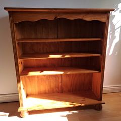 Wooden bookcase