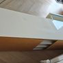 White gloss TV unit with drawers Image 5