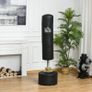 Punching Bag with Stand Heavy Boxing Set w/ Suction Cup Base for Adult Youth, Home Office Gym Image 5