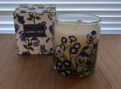 Gisela Graham Scented Boxed Candle - Bluebell Field