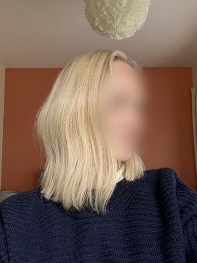 Goldylost Blake 14" Human Hair Silk Topper - Blonde