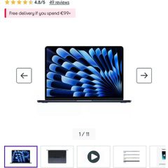 MacBook Air M5 16gb ram 512gb