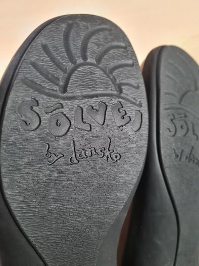 womens SOLVEI BY DANSK slip on flats shoes suede clogs  Size  Uk 6.5 EU 40 made in portugal