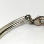 Mid century silver bangle Image 3