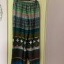 Fab Zara Bloggers Satin Multi Coloured Wide Leg Image 10