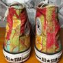 Converse All Star Chuck Taylor Hawaiian Print Hisbiscus Flowers Ladies Hi Top Trainers UK5 EUR37.5 Image 8