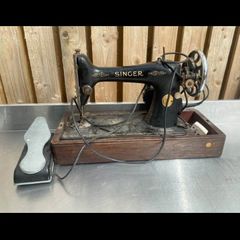1932 singer 66k sewing machine working