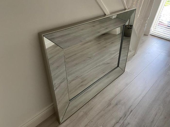 Vasto Mirror Silver Rectangular 1215mm x 910mm