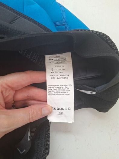 junior O'Neills wetsuit 141-147cm