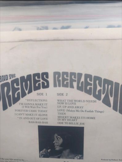 Diana Ross And The Supremes - Reflections (LP, Album) UK First Pressing