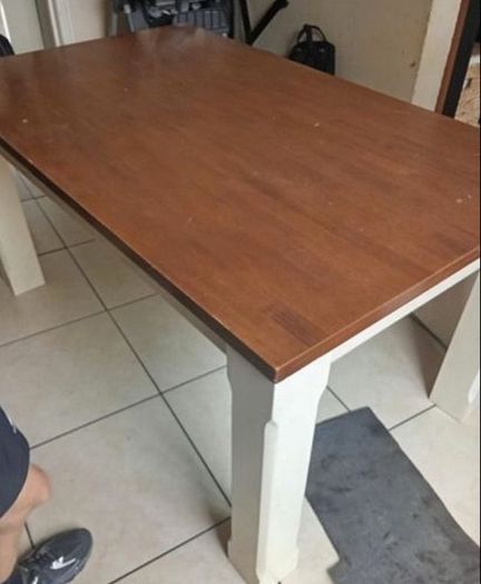 Lovely Solid 5Ft Wooden Kitchen Dining Table - Can Deliver