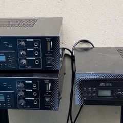 Job Lot : 3x 90watt Powered Multimedia Amplifier HiFi Public Address Systems -CD / MP3 / Radio / Mic / Line In - Postage in Ireland