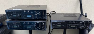 Job Lot : 3x 90watt Powered Multimedia Amplifier HiFi Public Address Systems -CD / MP3 / Radio / Mic / Line In - Postage in Ireland
