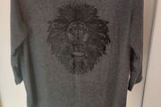 FB sister grey lion long tunic dress size UK16/18 EU44/46 Postage included