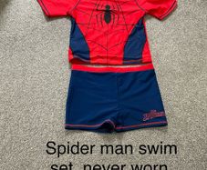 Spider Man swim set, age 13