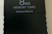 Original Sony PlayStation 2 PS2 8MB Memory Card MagicGate | Black | SCPH-10020