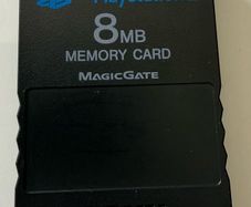 Original Sony PlayStation 2 PS2 8MB Memory Card MagicGate | Black | SCPH-10020