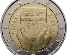 Spain 2 Euro Commemorative Coin 2026 - Spain & Disability: Protection, Rights and Inclusion. UNCIRCULATED.
