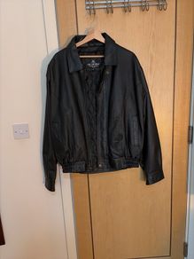Leather jacket men
