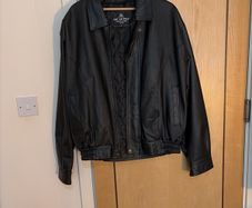 Leather jacket men