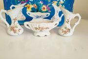 Vintage miniature vase set.