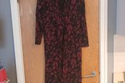 Dunnes  Stores Jersey  Dress.   S. L -16 .  B.N.W.T.