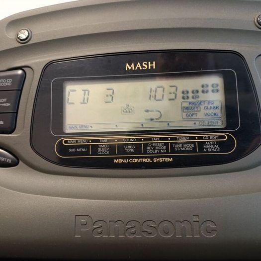 Panasonic RX-DT75 Duel Deck Stereo CD Cobra