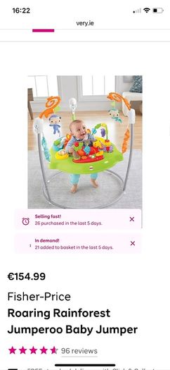 fisher price  baby jumper