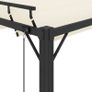Gazebo 3x3m with Adjustable Louvered Roof Image 6