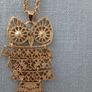 Swarovski Style  Owl Pendant Image 4