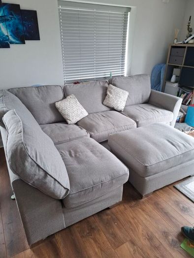Fantasia L shaped couch