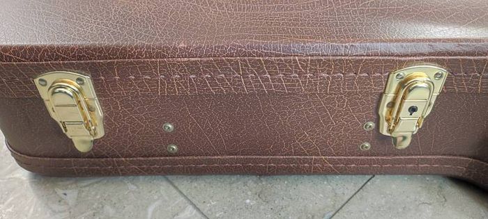 Hard case for 17 fret short banjo