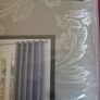 Pair of New Silver Black out Curtain, Eyelet Image 4