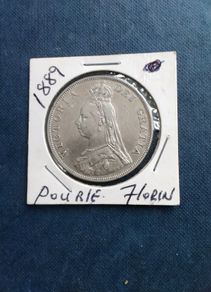 Victorian Silver Double Florin