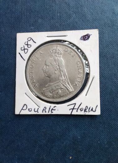 Victorian Silver Double Florin