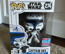 Funko Pop! Captain Rex #274 2018 Fall Convention Exclusive