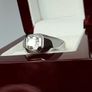 Silver Men's D'Joy Moissanite Ring Image 9